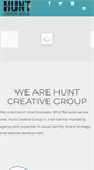 Mobile Screenshot of huntcreativegroup.com